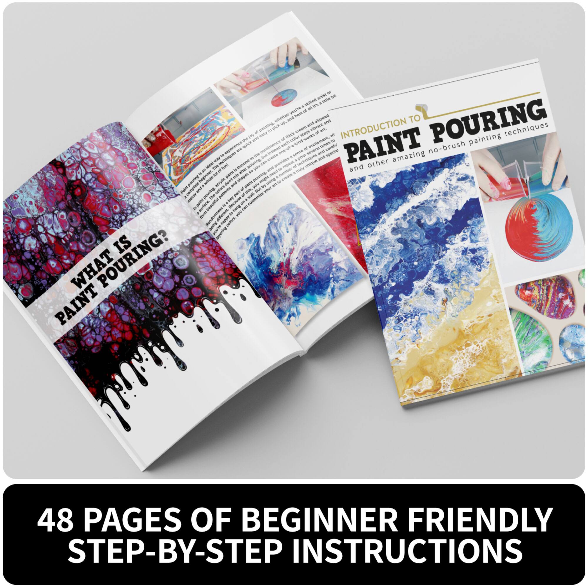 SpiceBox Introduction to Paint Pouring Kit